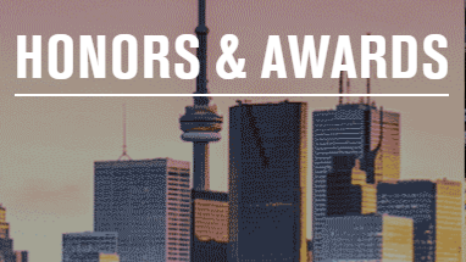 1 - Honors & Awards Cover